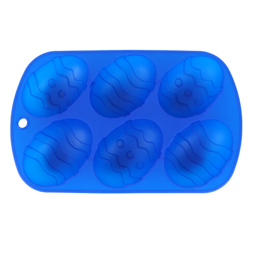 2Stk Silikon -Form 6-Ei Muffin-Festtags-Gebäckform