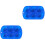 2Stk Silikon -Form 6-Ei Muffin-Festtags-Gebäckform 3