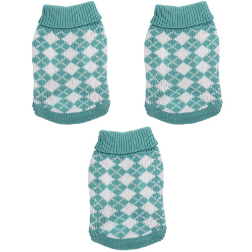 3Stk. Katzenpullover Kleidung Herbst Winter Outfit 2