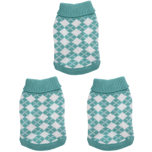 3Stk. Katzenpullover Kleidung Herbst Winter Outfit 1