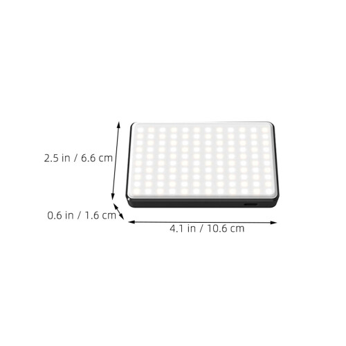 1 Set LED Selfie Telefoon 3000 mAh Met Cliphouder 1