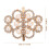 4 Dames Schoenenclip Elegant Decoratie Hak 11