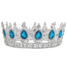 2St Elegant Brautkronen Hochzeitskopfschmuck Silber