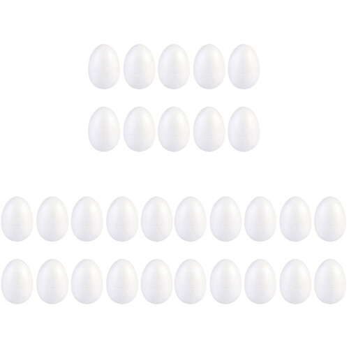 150 Stuks 7 Cm Durafoam Eieren Diy Eier Knutselen Eieren 1