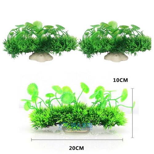 Simulation Mini Gras Aquarium Decoratie Plastic Groene Waterplanten 1