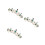 3Teiliges -Tiara-Krone -Stirnband Brauthaar- 9