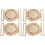4 Stuks Zinklegering Riembuikels Interlock Decoratieve Buikels 2