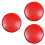 3 Holz Tablett Rund Durchbrochen Tee Zubehör Rot 6