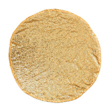 Tischdecke Golden Glitzernd Rund Für Hochzeitsdekoration