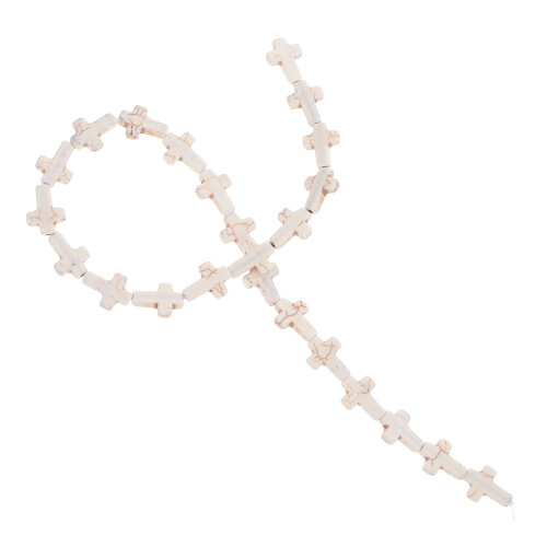 72Pcs White Beads DIY Jewelry Making Kit for Bracelets 1