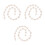 72Pcs White Beads DIY Jewelry Making Kit for Bracelets 5