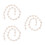 72Pcs White Beads DIY Jewelry Making Kit for Bracelets 10