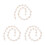 72Pcs White Beads DIY Jewelry Making Kit for Bracelets 6