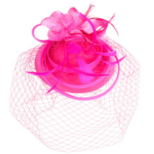 5Stk Fascinator Hut Stirnband Clip Federbusch Haaraccessoire