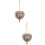 2Stk Holzbilderrahmen Für Tiny House Wohnaccessoire (Herzform) 9