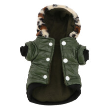 2Stk. Hundemantel Hundejacke Mit Größe M Armeegrün