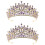 2Stück Krone Für Braut Haarschmuck 5