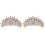 2Stück Krone Für Braut Haarschmuck 2