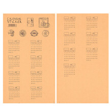 60 Manuscript Kalenderaufkleber Für Notizbuch Index Und Planer