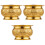 3 Räucherstäbchenhalter Wohnaccessoire (Roségold) 4