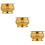 3 Räucherstäbchenhalter Wohnaccessoire (Roségold) 10