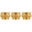 3 Räucherstäbchenhalter Wohnaccessoire (Roségold) 5