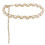 3- . Imitat Perlenkette Taillenschmuck Weiß 1
