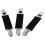 2 Sets 3Teilige Pullover Clips Kleidungs Ketten Schal Schnallen 1