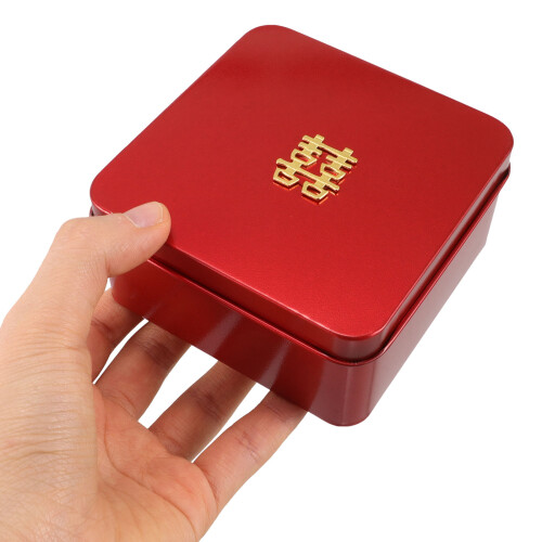 4Stk. Rot -Party- -Boxen Chinesisch Stil Mit Xi 2