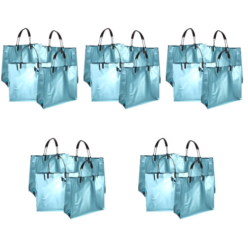 20 . Glänzende Wiederverwendbare Einkaufs- Geschenktaschen 2