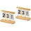 2Stk. Tischkalender Ornament Countdown Wiederverwendbar 7