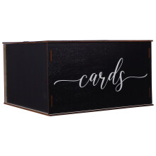 Holz Hochzeitskartenbox 3Stück Umschlaghalter Für Empfangsparty