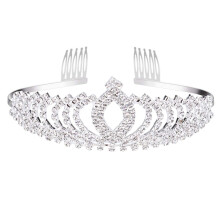 3Stk Brautjungfer Krone Stirnband Tiara Haarreif