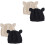 4 Winterstrickmütze Damen Garnmütze Casual 3
