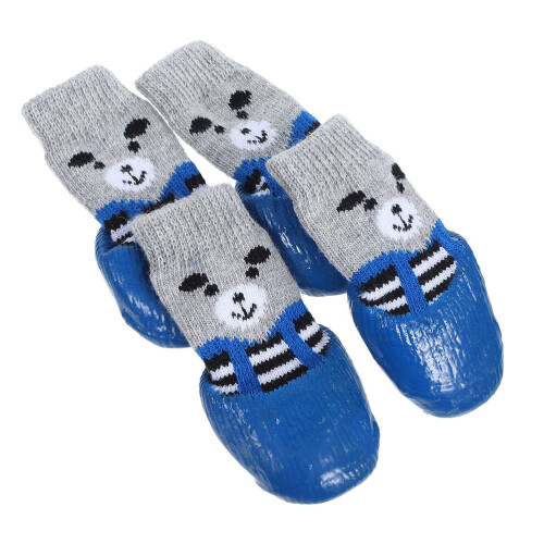 8 Hundesocken Baumwolle Mit Cartoon- 1