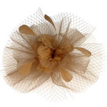 2Stk Fascinator Stirnband Netzfasern Für Tee-Party Cocktail-Haarclip