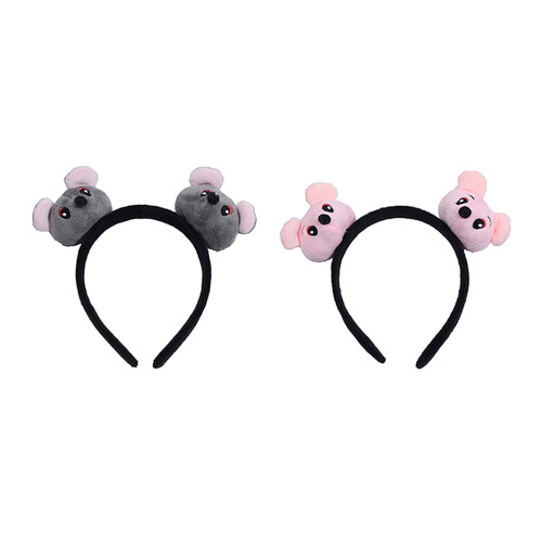 4 Haarstoff-Cartoon- Kopfschmuck Für 1
