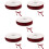 5 Haushalts-Packband Geschenk- Und Bastelband 8