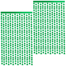 4 Fransen Vorhang Girlanden Shamrock Folien St. Patrick's Day