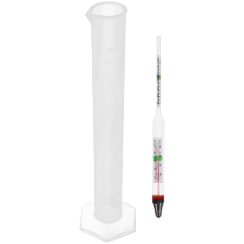 4 Sets Salinitäts Hydrometer Wasser Salimeter Aquarium Test Tool 1