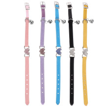 15 . Verstellbare Hundehalsband Mit Glöckchen Für Katzen