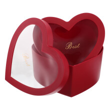 4 Herzförmige Blumenboxen Für Valentinstag Rote