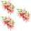 3 Sets Dekorative Blumen Brosche Armband 7