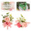 3 Sets Dekorative Blumen Brosche Armband 10
