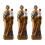 3 -Statuen Kirchenzubehör Farben 4