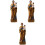 3 -Statuen Kirchenzubehör Farben 3