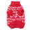 2Stück Weihnachten Pullover Für Mit Schneeflockenmuster Rot XL 2