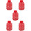5 Sets Heizflasche Mit Bezug, Dicke Warmwasserflasche 10