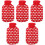 5 Sets Heizflasche Mit Bezug, Dicke Warmwasserflasche 5