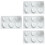 4Stk Silikon Schokoladenform Kuchenform Backform 8